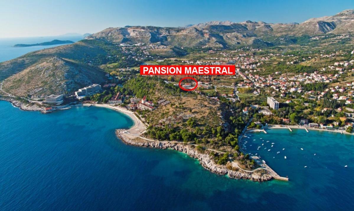 Pension Maestral Mlini Exterior foto